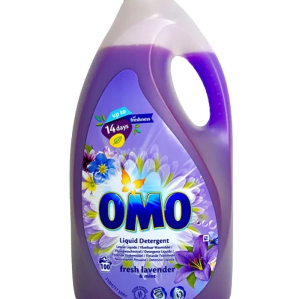 OMO Detergent lichid lavanda si menta 5L  100spalari