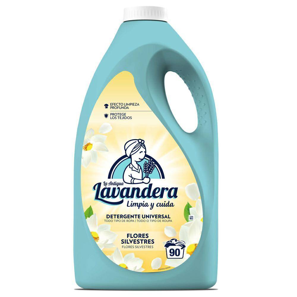 Lavandera detergent lichid Flores Silvestres 4,5L 90spalari