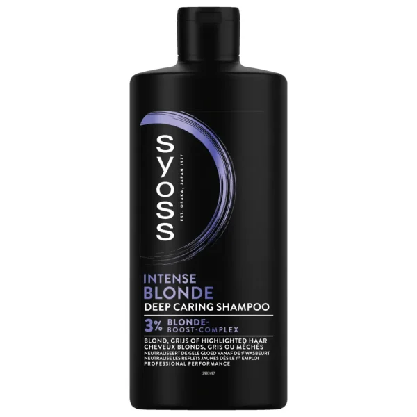 Sampon Syoss 440ml Intense Blonde