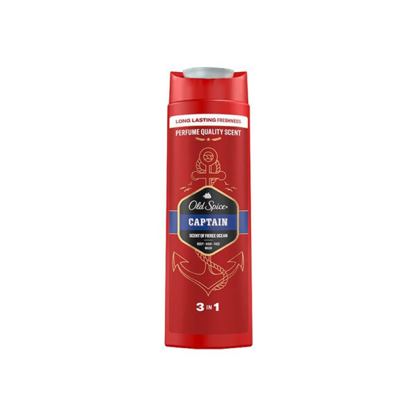 Old Spice Shampoo SI GEL DE SUS 3in1 Captain