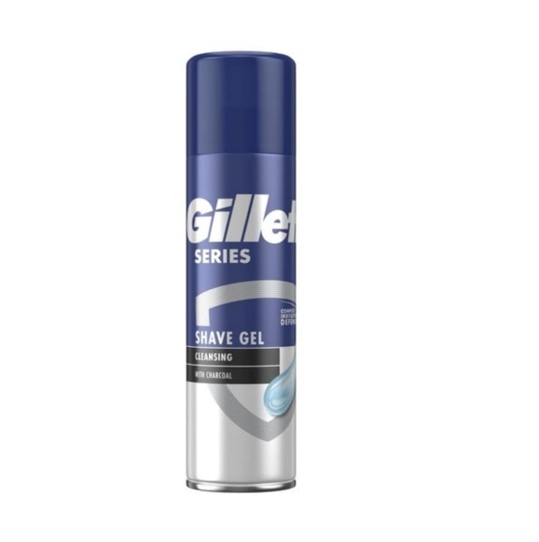 Gillette gel de ras Series 200ml Cleansing Charcoal