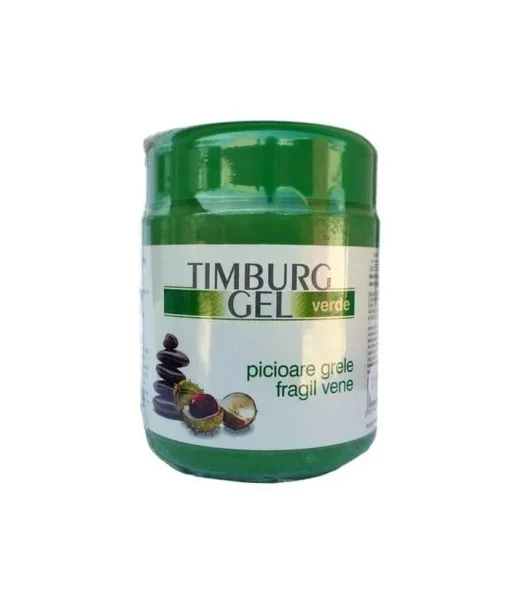 Gel verde de masaj (picioare grele , varice) Timburg, 500 g, Bingo Cosmetics