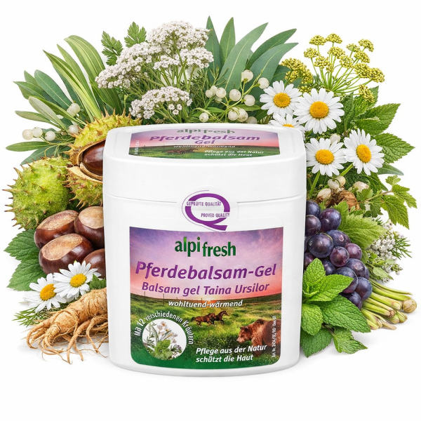 Balsam gel, Taina Ursilor, Alpifresh, 250 ml, Lenhart Kosmetik