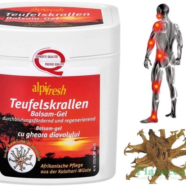 Balsam gel gheara diavolului 250ml - ALPIFRESH
