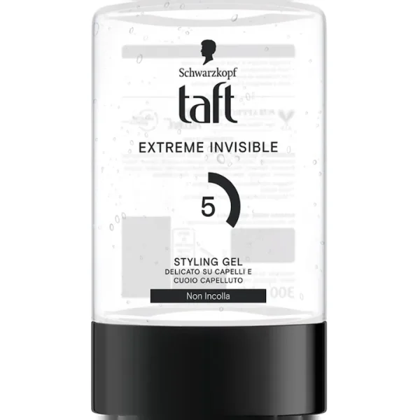 Gel de par Taft Extreme Invisible 5 Styling Gel