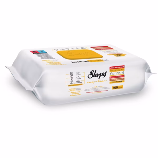 Servetele umede multisuprafete SLEEPY Easy Clean, Extra Shine, 100 bucati
