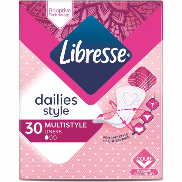 Absorbante zilnice Libresse Multistyle, 30 bucati