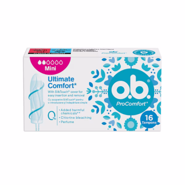 Tampoane ProComfort mini, OB, 16 buc