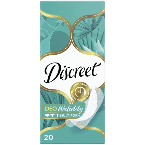 Absorbante Discreet Deo Waterlily 20 buc