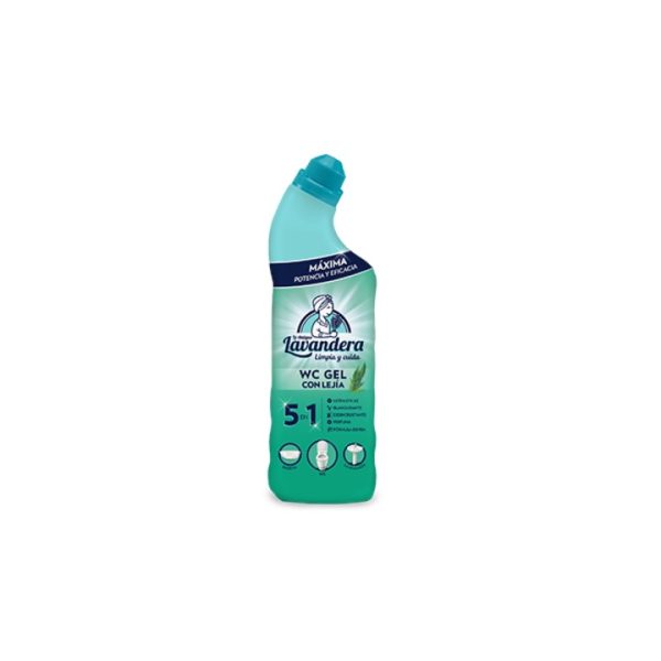 Gel Dezinfectant WC Lavandera Pin 1l