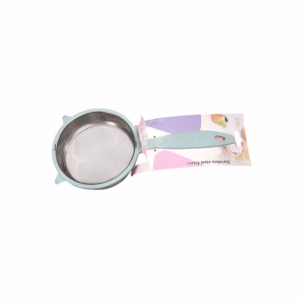 Strecuratoare inox cu maner plastic, diametru 14 cm, Clini 5X-0329